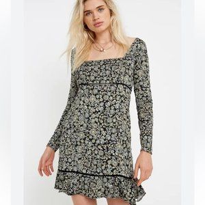 Free People Boheme Floral Mini Dress